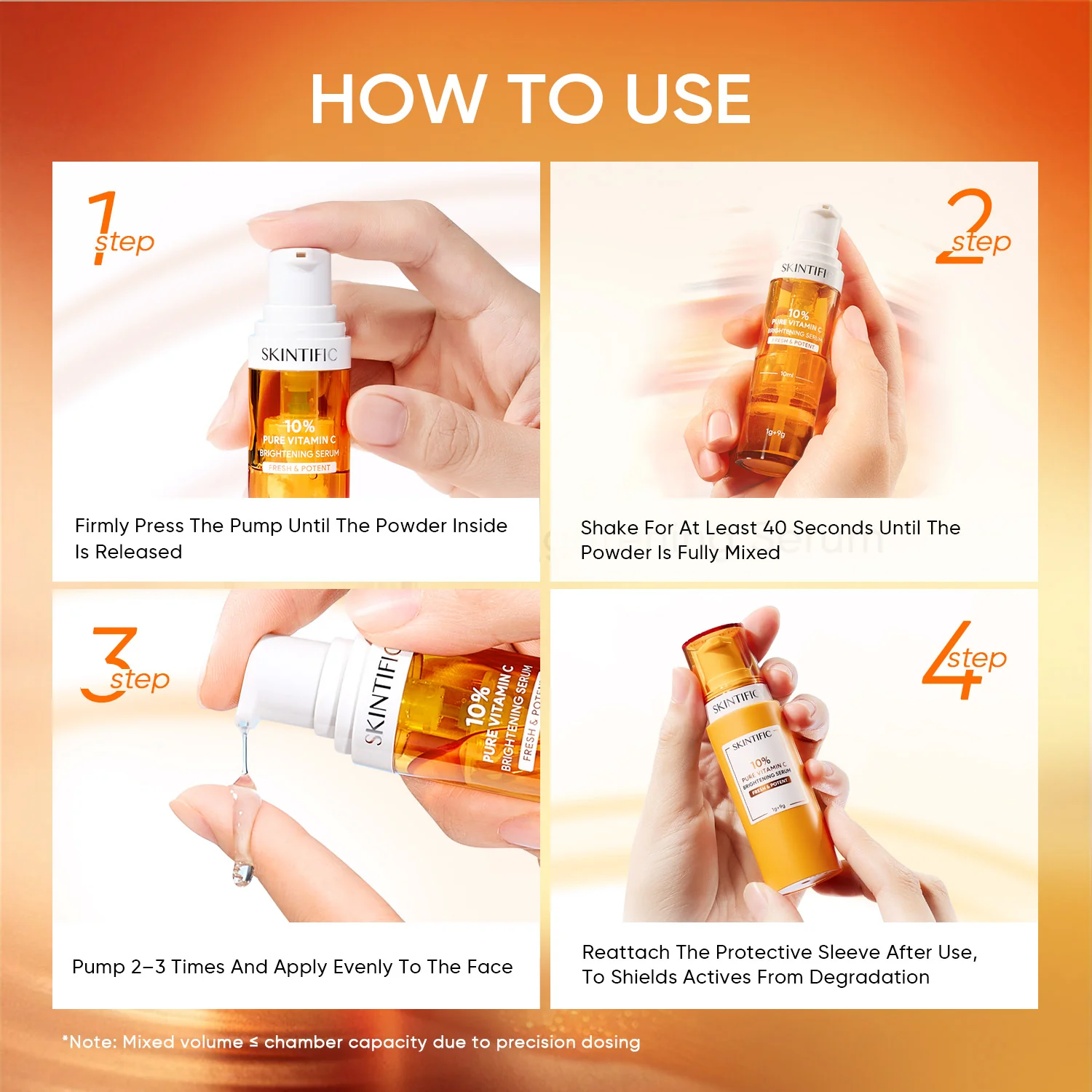 10% Pure Vitamin C Brightening Serum - Image 9