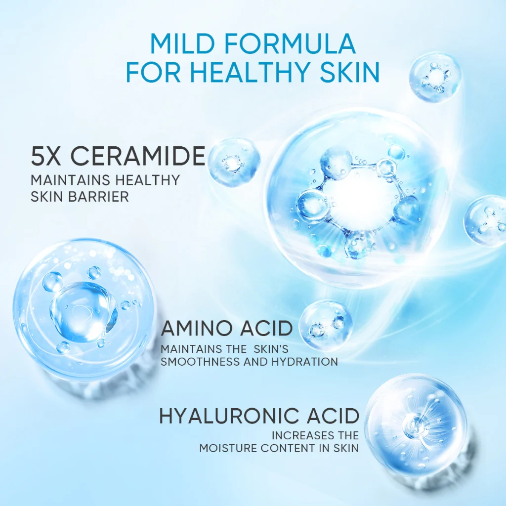 5X Ceramide Low pH Cleanser Facial Wash - Image 6