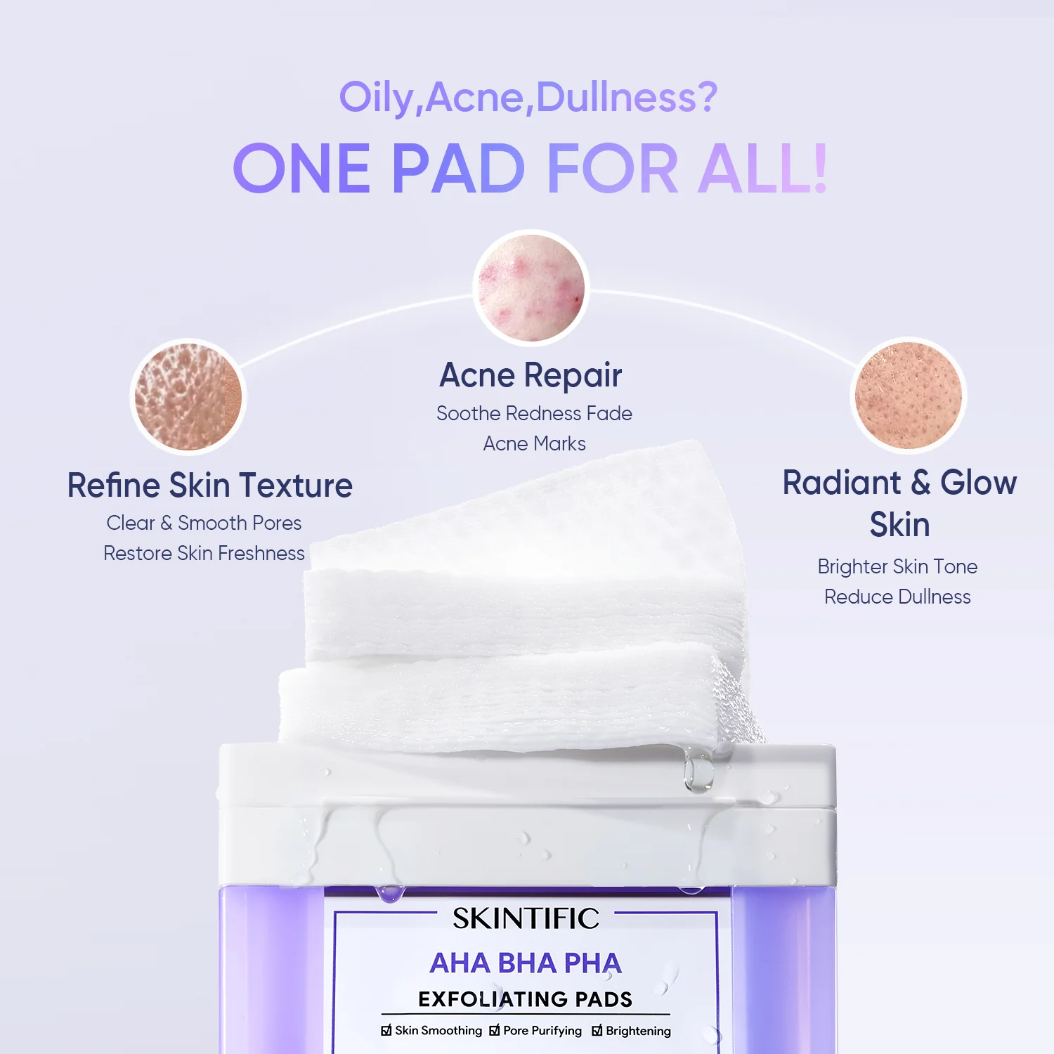 AHA BHA PHA Exfoliating Pads - Image 5