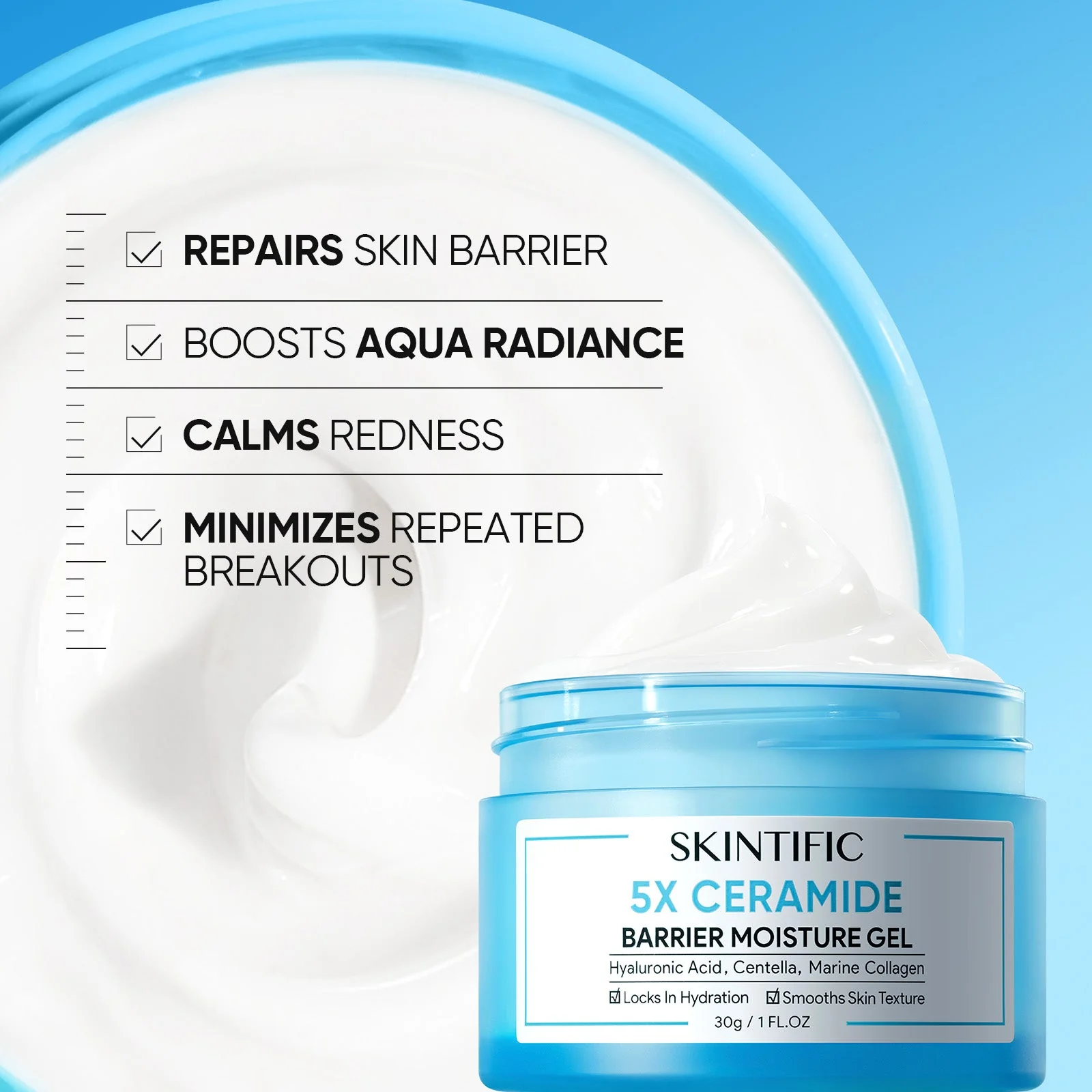 5X Ceramide Barrier Repair Moisture Gel - Image 6