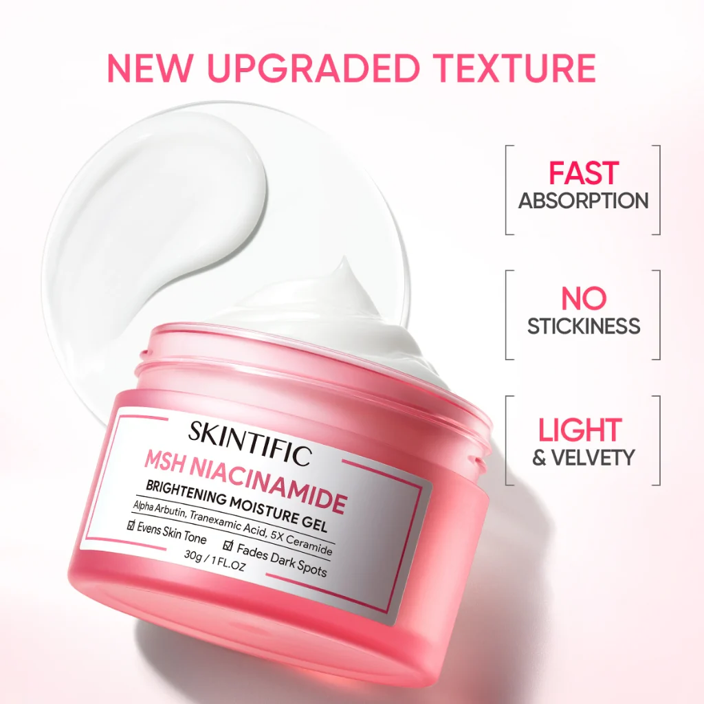MSH Niacinamide Brightening Moisture Gel - Image 5