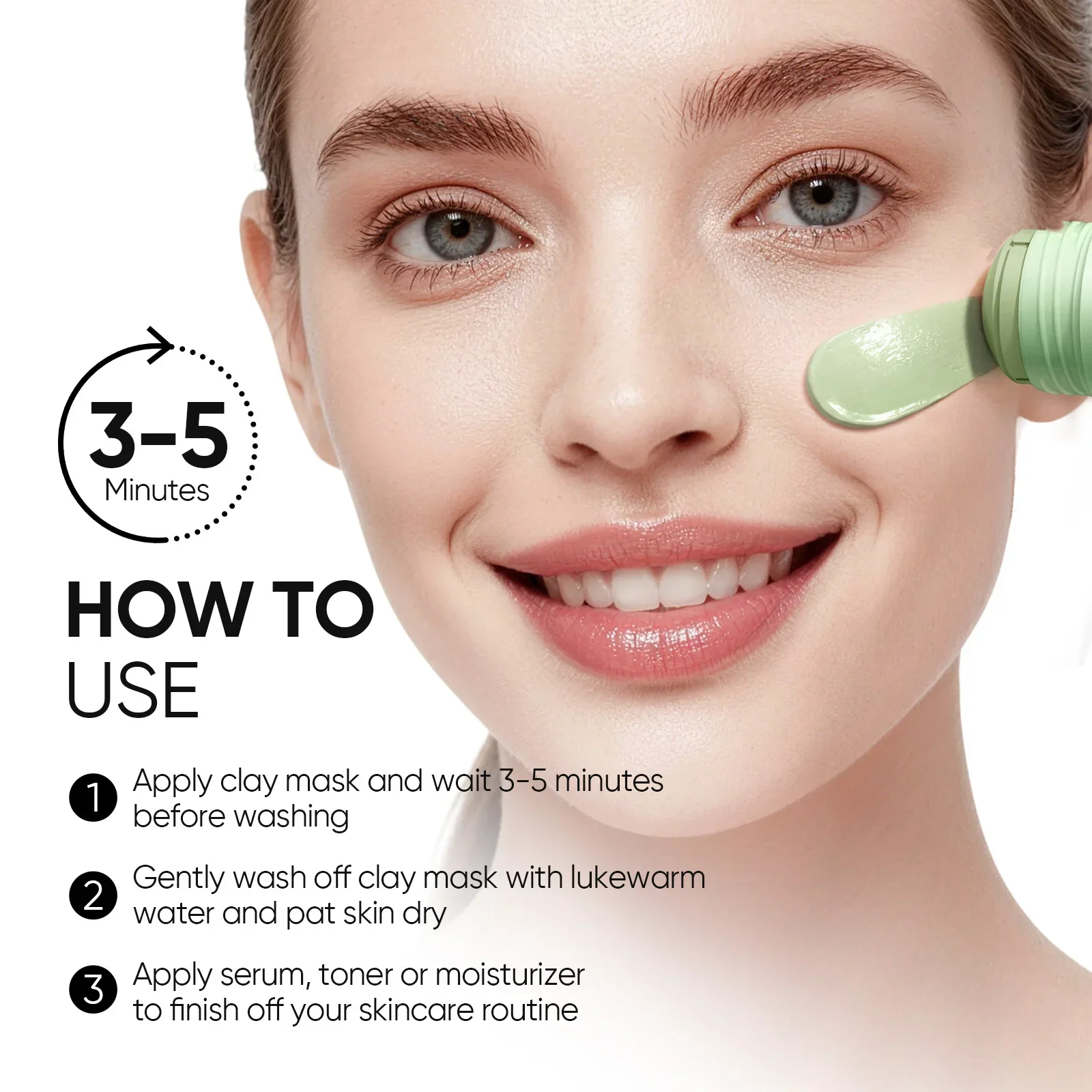 Mugwort Anti Pores & Acne Clay Mask Stick - Image 7