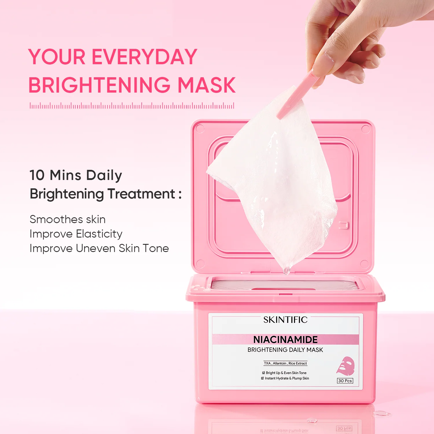 Niacinamide Brightening Daily Mask - Image 3