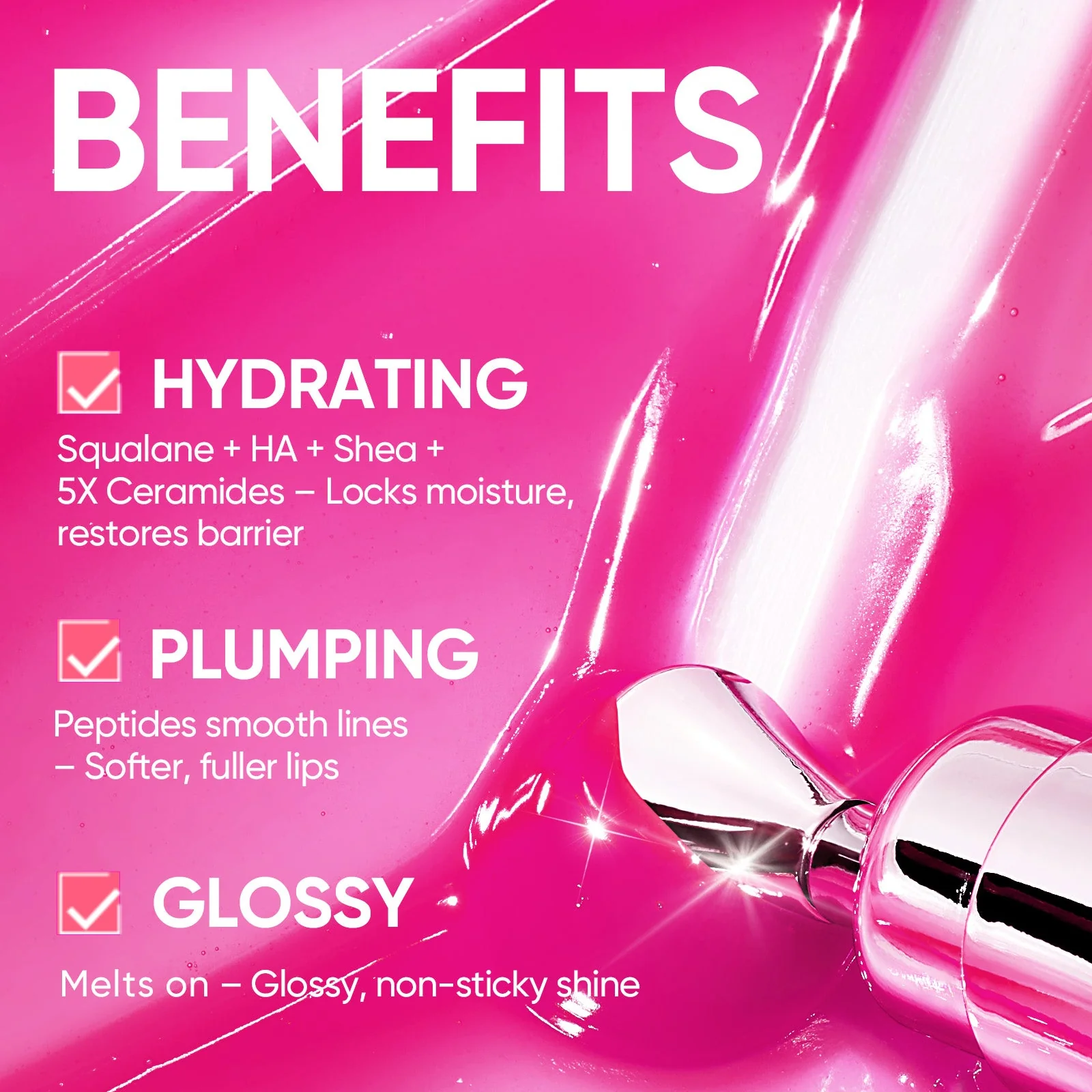 [Recommended by Cardi B] SKINTIFIC Peptide Brightening Lip Serum - Image 7