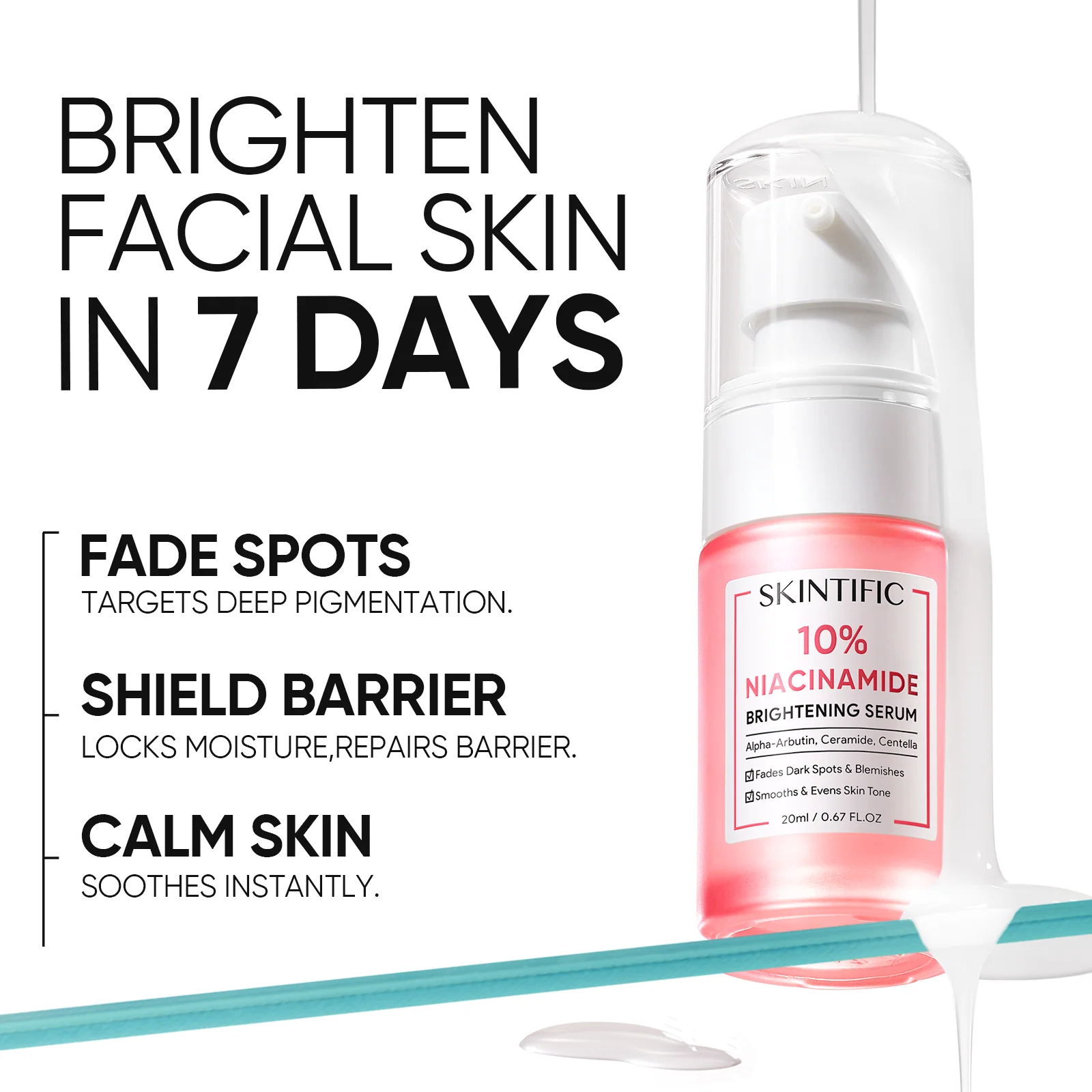 10% Niacinamide Brightening Serum - Image 3