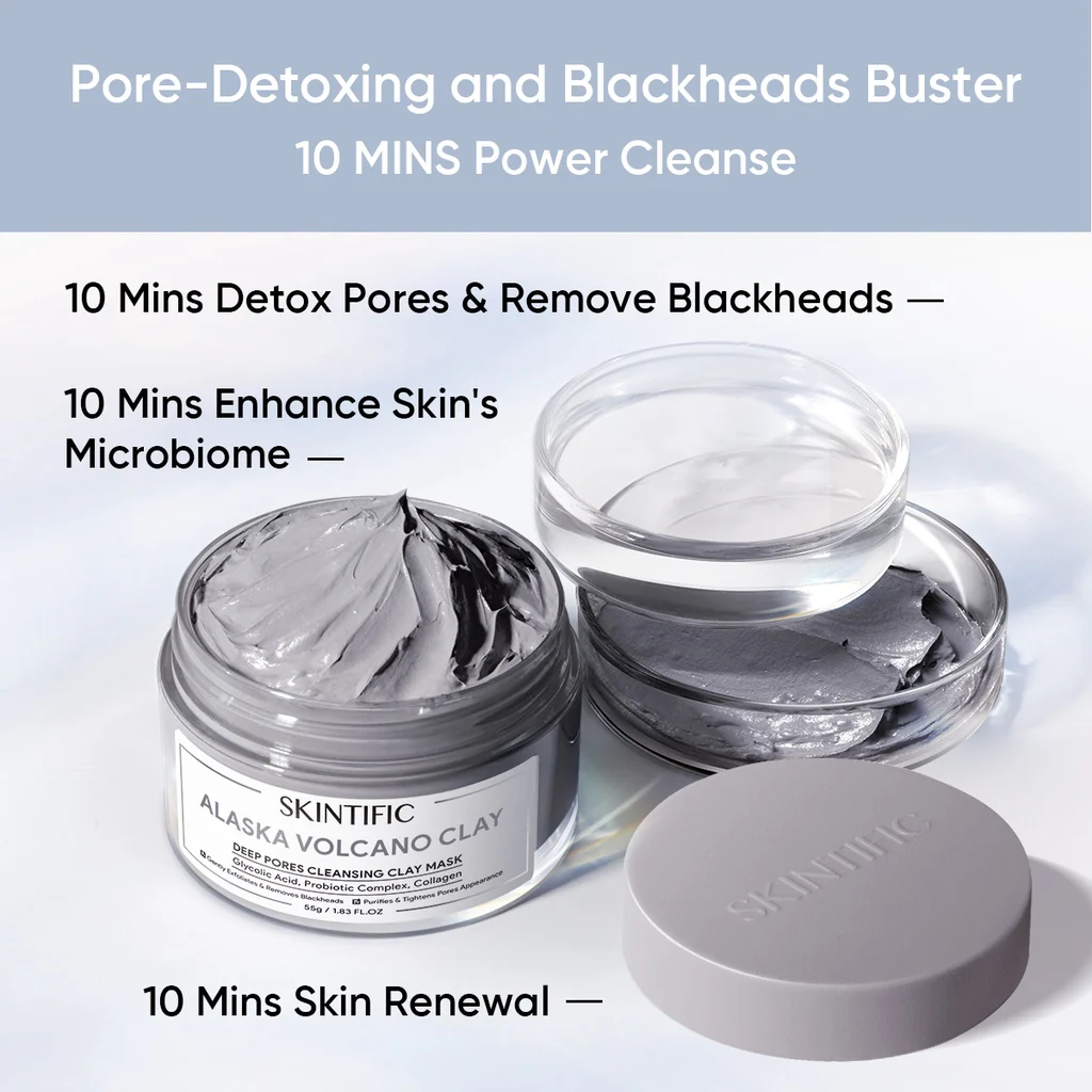 Alaska Volcano Clay Deep Pores Cleansing Clay Mask - Image 4