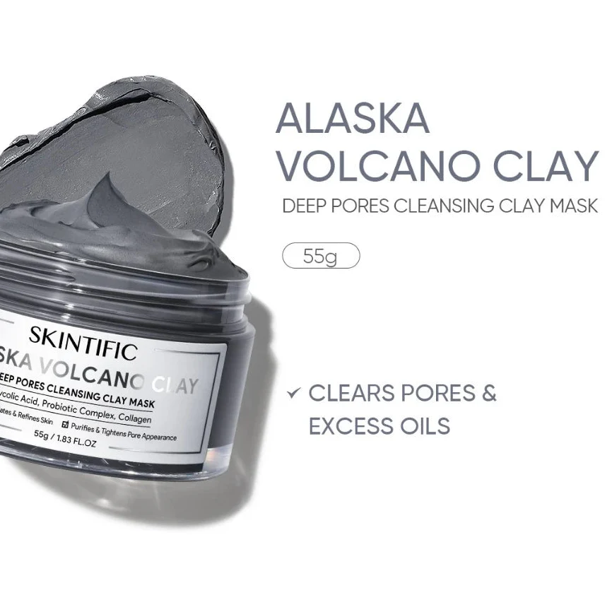 Alaska Volcano Clay Deep Pores Cleansing Clay Mask - Image 5