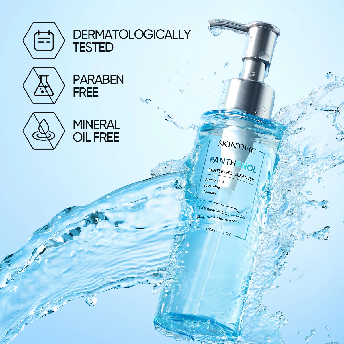 Panthenol Gentle Gel Cleanser - Image 8